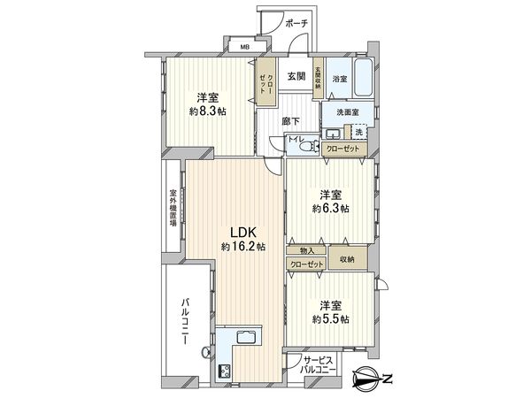 間取図(平面図)