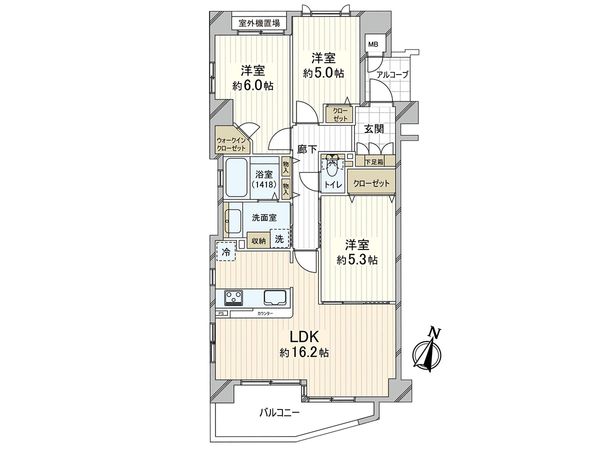 ルイシャトレ新神戸 間取図(平面図) ルイシャトレ新神戸 間取図(平面図)