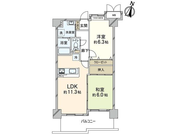 コスモ三宮アーバンスクエア 間取図(平面図) コスモ三宮アーバンスクエア 間取図(平面図)