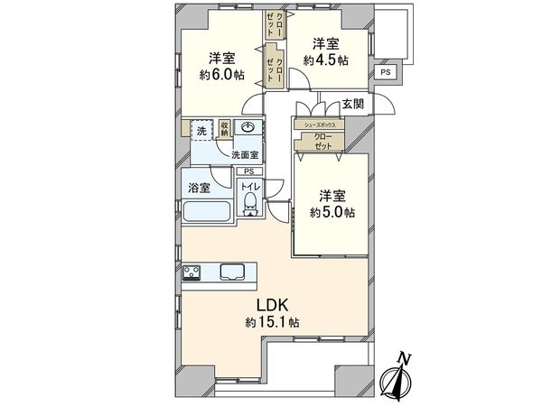 ワコーレ トアロード ザ・スイート 間取図(平面図) ワコーレ トアロード ザ・スイート 間取図(平面図)