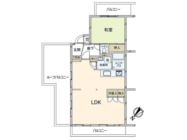 クレドール須磨3 間取図(平面図) クレドール須磨3 間取図(平面図)