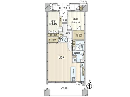 間取図(平面図)