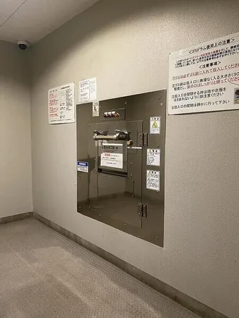 24時間可能なゴミステーション