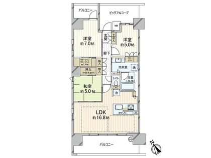 間取図(平面図)