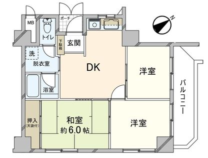 間取図(平面図)