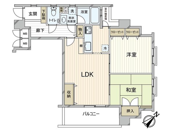 シーガルパレス松野通 間取図(平面図) シーガルパレス松野通 間取図(平面図)