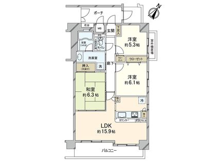 間取図(平面図)