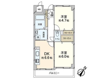 間取図(平面図)