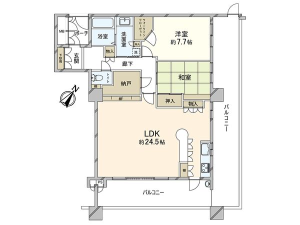 アスタプラザウエスト 間取図(平面図) 間取図(平面図)