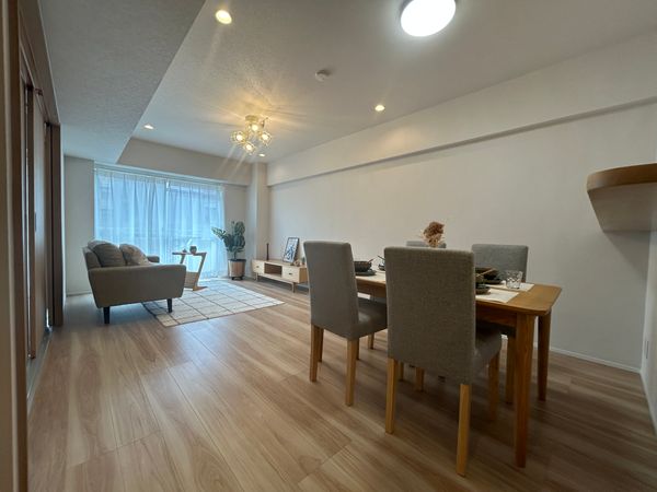 萬利ハイツ熊内 リビング