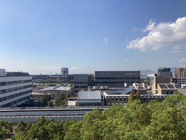 神戸ポートビレジ 1号棟 バルコニーからの眺望