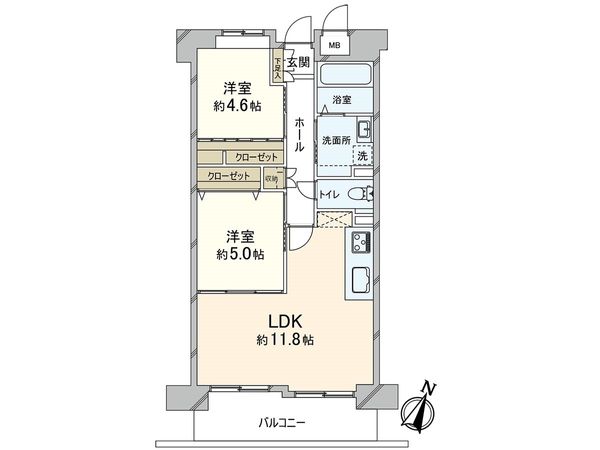 レーベン三宮 間取図(平面図) レーベン三宮 間取図(平面図)