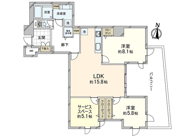 新神戸アパートメント 間取図(平面図) 新神戸アパートメント 間取図(平面図)