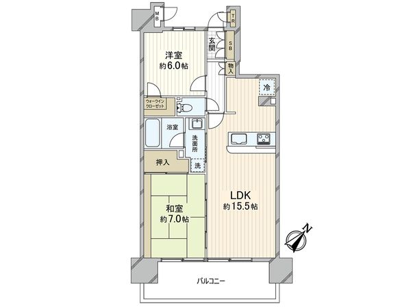 須磨鷹取ブライトハウス 間取図(平面図) 須磨鷹取ブライトハウス 間取図(平面図)