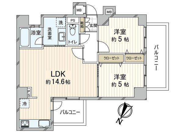 ワコーレアベニュー山下町 間取図(平面図) ワコーレアベニュー山下町 間取図(平面図)