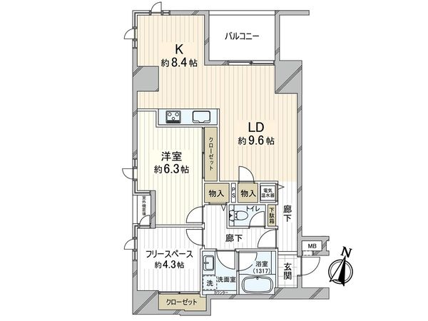 新神戸アパートメント 間取図(平面図) 新神戸アパートメント 間取図(平面図)