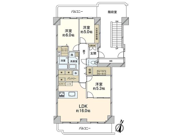神戸パークシティ B棟 間取図(平面図) 神戸パークシティ B棟 間取図(平面図)