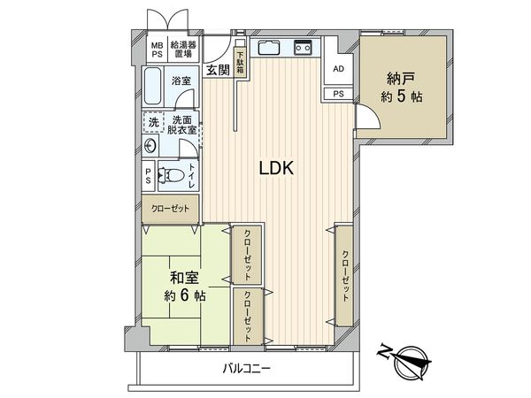 諏訪山スカイハイツ 間取図(平面図) 諏訪山スカイハイツ 間取図(平面図)