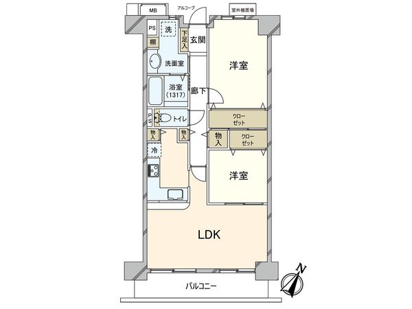 東急ドエル・アルス御屋敷通 間取図(平面図) 東急ドエル・アルス御屋敷通 間取図(平面図)