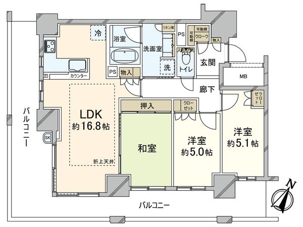 間取図(平面図)