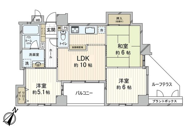 間取図(平面図)