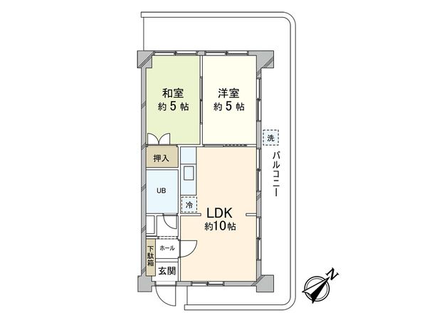グレイスハイツ衣掛町 間取図(平面図) グレイスハイツ衣掛町 間取図(平面図)