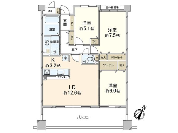 間取図(平面図)