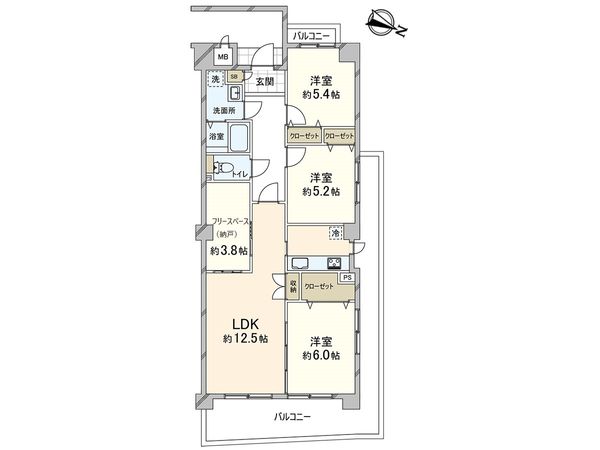 間取図(平面図)