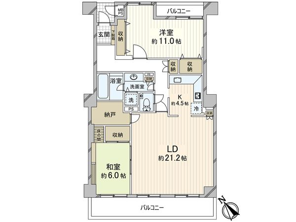間取図(平面図)