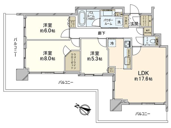 シティタワー神戸三宮 間取図(平面図) シティタワー神戸三宮 間取図(平面図)