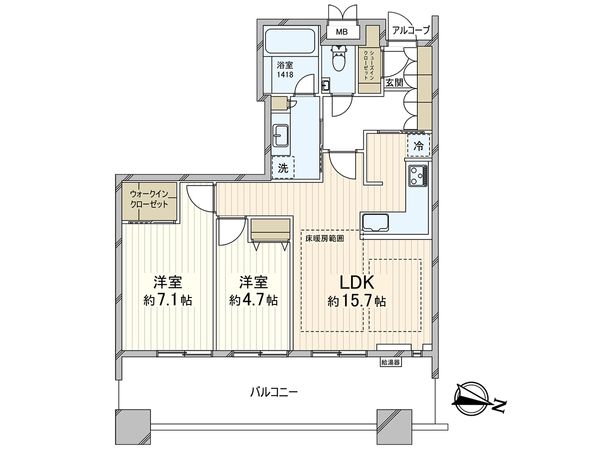 間取図(平面図)