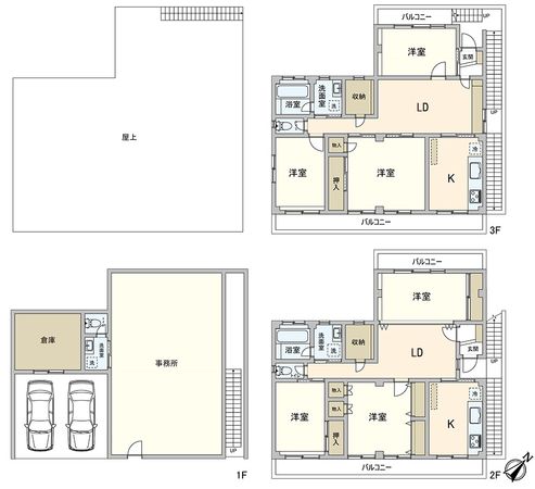 兵庫区水木通4丁目 戸建 間取図(平面図)