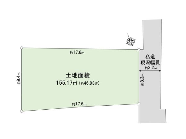 渋谷区広尾3丁目 土地 区画図 渋谷区広尾3丁目 土地 区画図