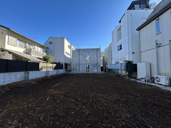 新宿区矢来町土地 北側区画 土地写真