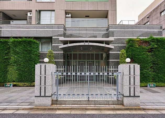 パークマンション白金台サンク エントランス