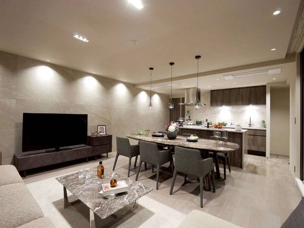 フォレセーヌ池田山公園 リビング フォレセーヌ池田山公園 リビング