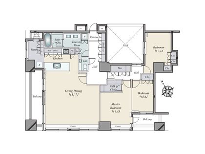 間取図(平面図) 間取図(平面図)