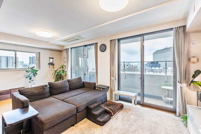 クオリア恵比寿パークフロント リビング