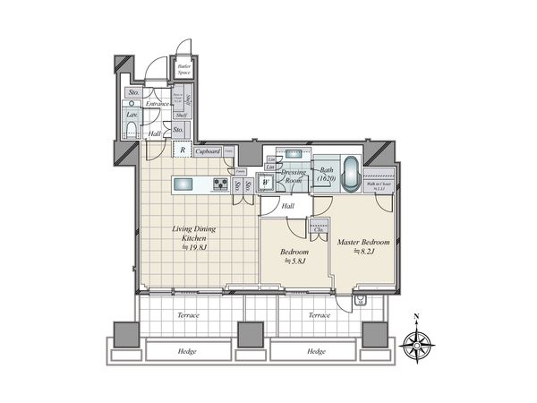 三田ガーデンヒルズ パークマンション 間取図(平面図) 三田ガーデンヒルズ パークマンション 間取図(平面図)