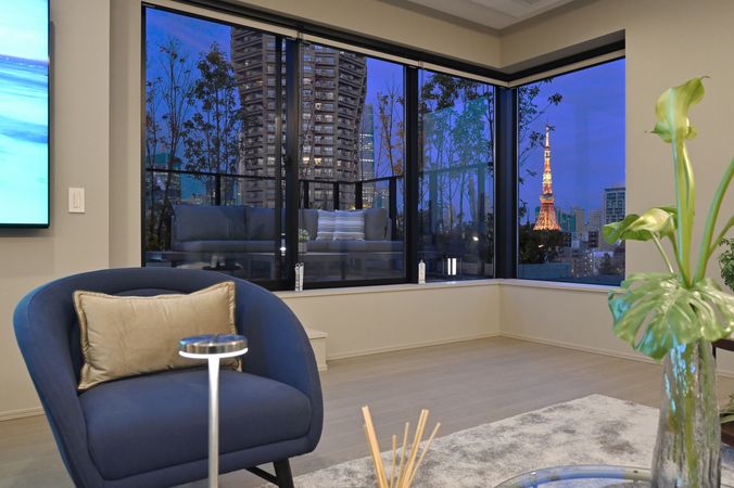 グランドメゾン元麻布 リビング