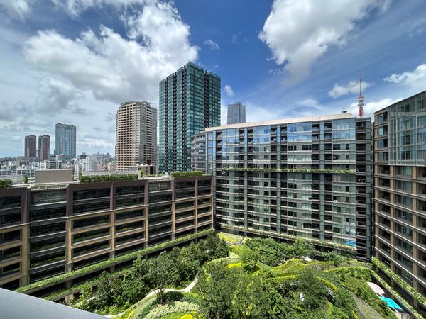 三田ガーデンヒルズ パークマンション 眺望