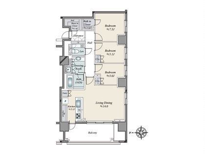 間取図(平面図)