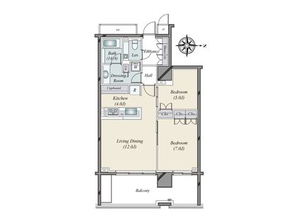 間取図(平面図)