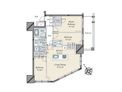 間取図(平面図)