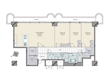 間取図(平面図)