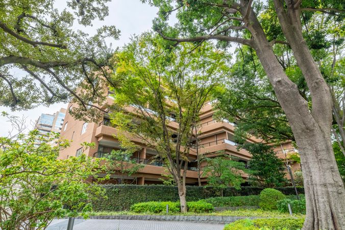 広尾ガーデンフォレスト D棟 外観 広尾ガーデンフォレスト D棟 外観