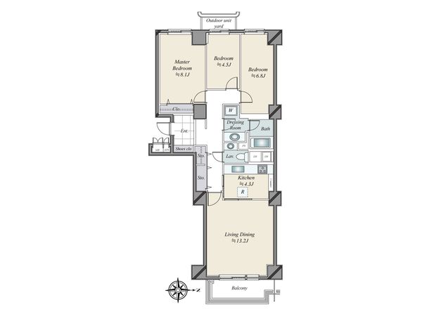 間取図(平面図)