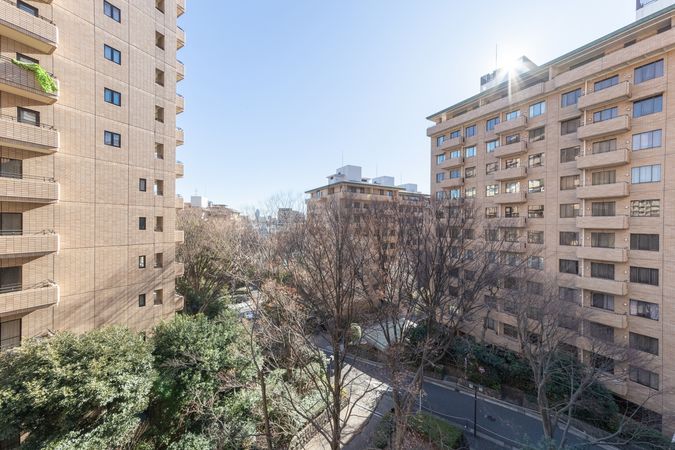 広尾ガーデンヒルズ ウエストヒルI棟 眺望