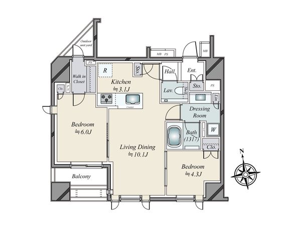 間取図(平面図)