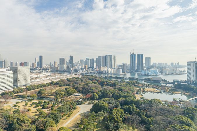 東京ツインパークス レフトウィング 眺望